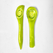Lime Green Swirl