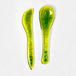 Lime Green with Dots