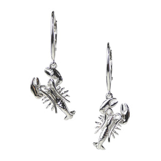 Sterling Silver Lobster Earrings