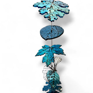 'Sky and Water Medley' Hanging Leaf Strand