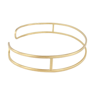 Ovalong 14k Cuff Bracelet