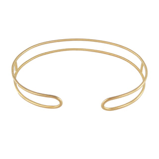 Ovalong 14k Cuff Bracelet