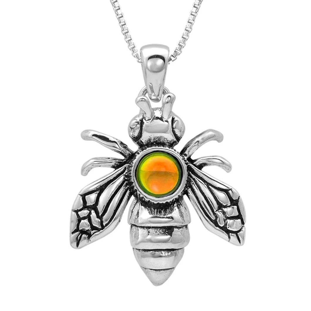 Sterling Silver Bee Necklace
