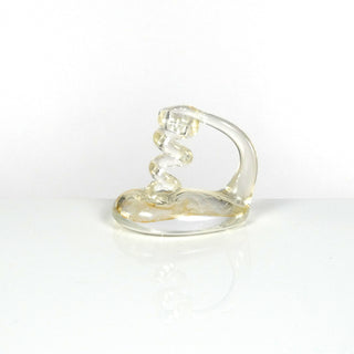 Sculpted Glass Pen Holder