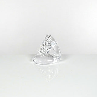 Sculpted Glass Pen Holder