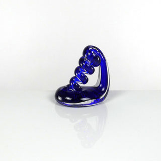 Sculpted Glass Pen Holder