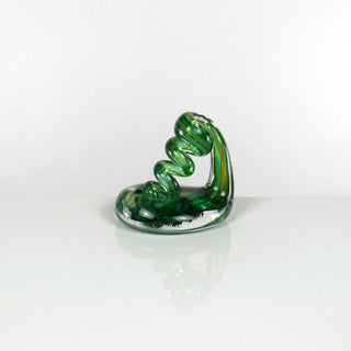 Sculpted Glass Pen Holder