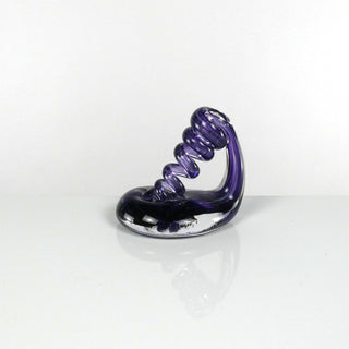 Sculpted Glass Pen Holder