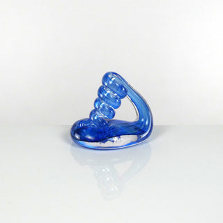 Sculpted Glass Pen Holder
