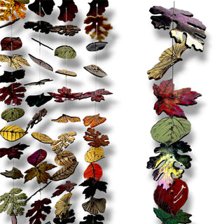 'Earth Medley' Hanging Leaf Strand