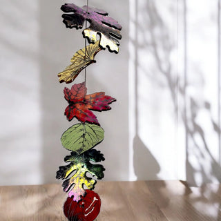 'Earth Medley' Hanging Leaf Strand