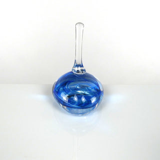 Sculpted Glass Ring Holder