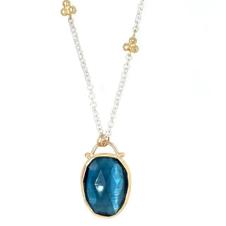 Rosecut London Blue Topaz Necklace