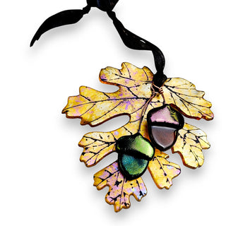 Oak and Acorns Ornament