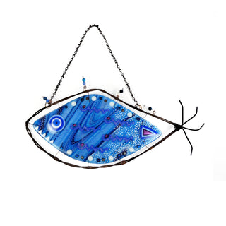 Extra Large Fused Glass Fish