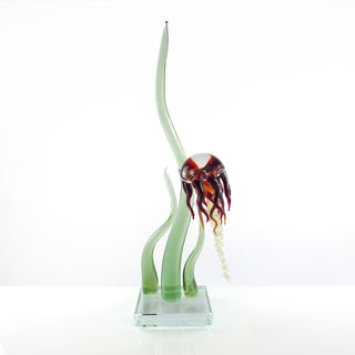 Jellyfish in Seagrass Sculpture