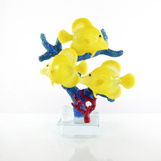 Yellow Tang Reef Sculpture