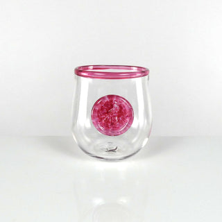 Block Island Lip Wrap Stemless Wine Glass