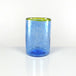 Sapphire With Lime Green Lip Wrap