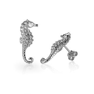 Seahorse Post Earrings