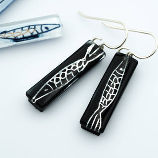 Pisces Bar Earrings