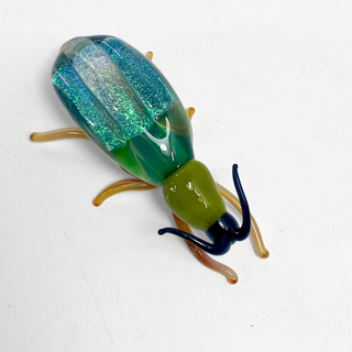 Glass Beetle Figurine