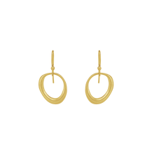 Load image into Gallery viewer, Organic Circle Earring
