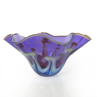 Purple Lily Pad Bowl
