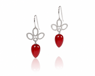Carnelian Drop Earrings