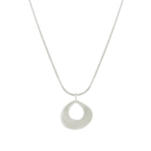 Load image into Gallery viewer, Thick Open Drop Pendant Necklace
