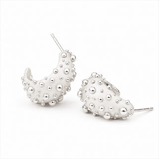 Bumpy Small Cup Earrings