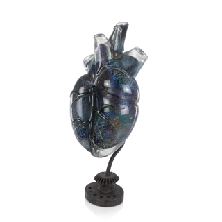 'Morgana' | Glass Heart Sculpture