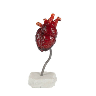 'Merricat' | Glass Heart Sculpture