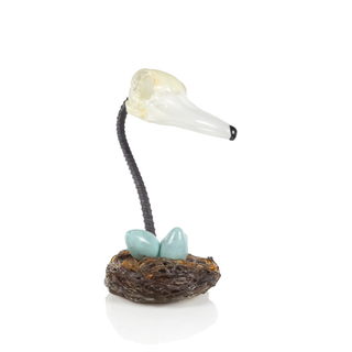 'Prospero' | Glass Swan Skull