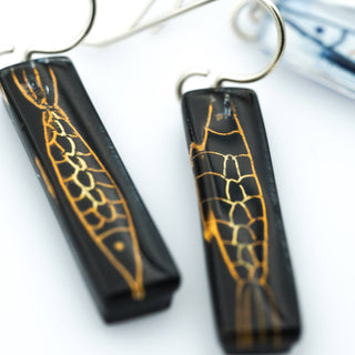 Pisces Bar Earrings