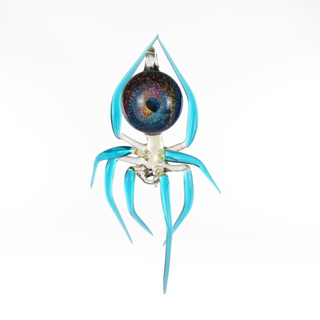 Hanging Galaxy Spider | Rainbow and Gold