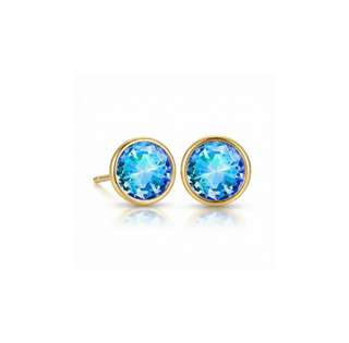 Aurora Halo Crystal Stud Earrings