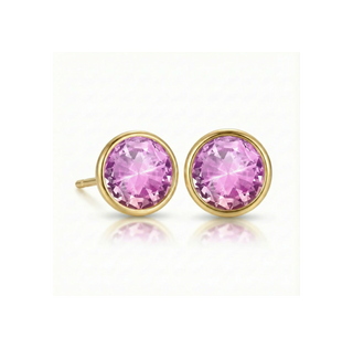 Aurora Halo Crystal Stud Earrings