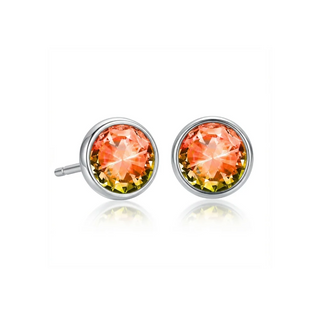 Aurora Halo Crystal Stud Earrings