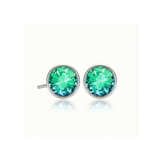 Aurora Halo Crystal Stud Earrings