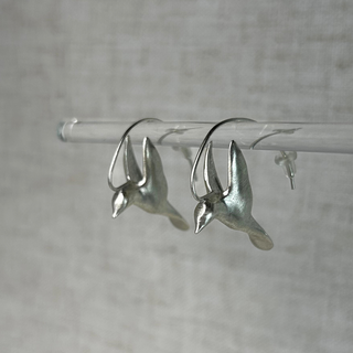 Hummingbird Dangle Earring