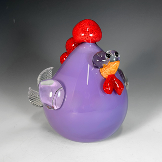 Handblown Glass Chicken