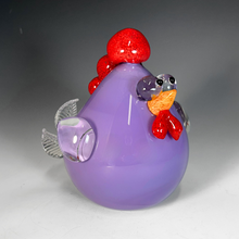 Load image into Gallery viewer, Handblown Glass Chicken
