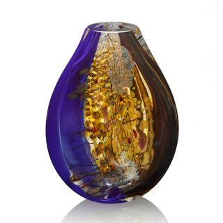 'Lapis Borsetta' Flat Vase