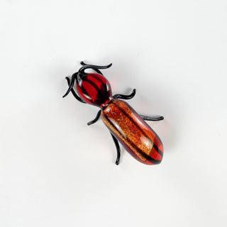 Glass Beetle Figurine