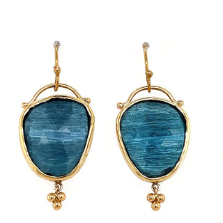 Rosecut London Blue Topaz Earrings