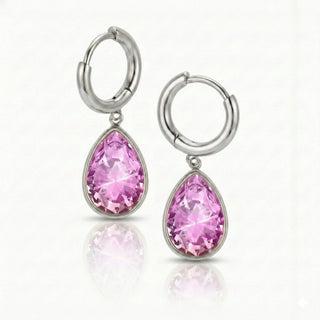 Aurora Teardrop Crystal Earrings