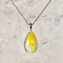 Load image into Gallery viewer, Dichroic Medium Drop Pendant
