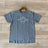 Grey with white design