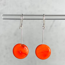 Load image into Gallery viewer, Glass Tab Earrings
